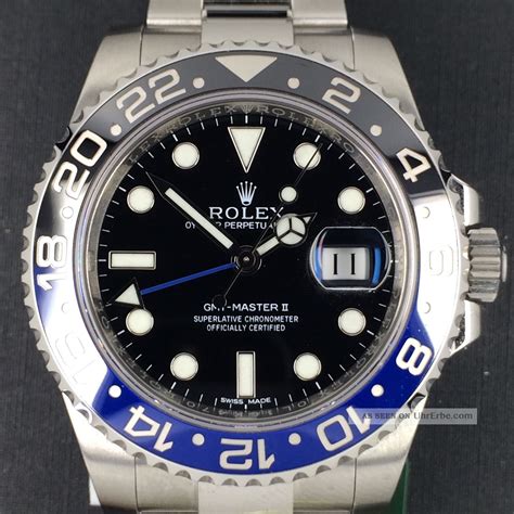 rolex gmt master 2 blau schwarz lc 100 neu 2017|Rolex GMT Master ii gold.